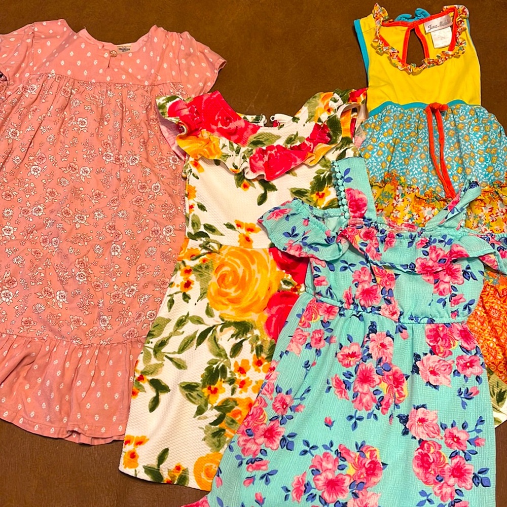 Bundle of girl dresses